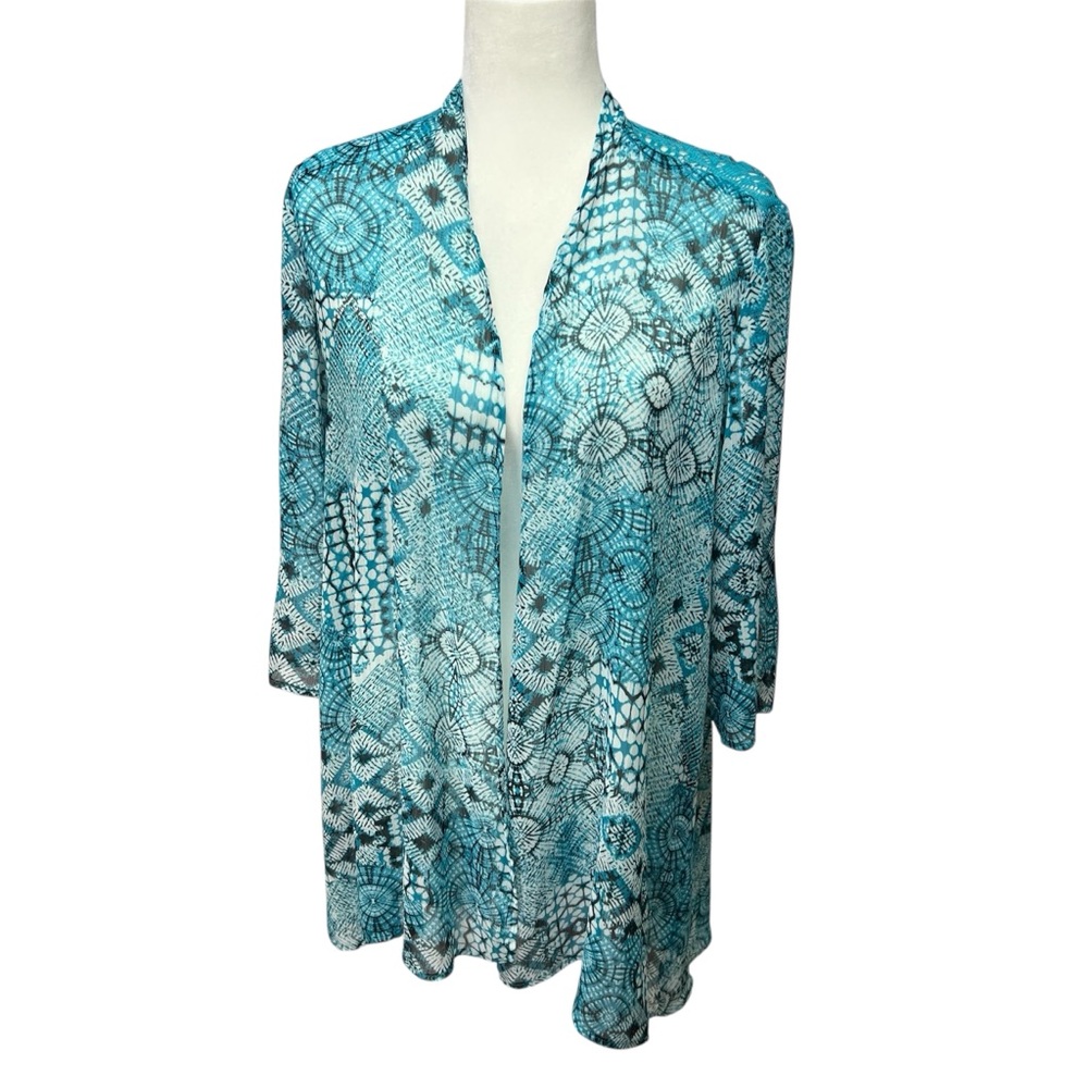 ☀️Susan Graver Lace Sheer Coverup